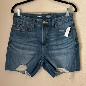 Old Navy High-Rise OG Straight Jeans - Classic Blue 5” inseam NWT